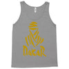 uomo dakar stampa oro moto deserto parigi africa sport Tank Top