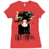 overthinking Ladies Fitted T-Shirt