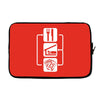 v2 eat sleep poker Laptop sleeve