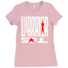 warrior soul logo Ladies Fitted T-Shirt