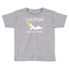 caution men at work Toddler T-shirt