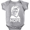 nope Baby Onesie