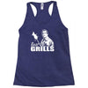 bear grills  funny Racerback Tank