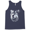 round neck dog wolf Tank Top