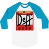 duff parody deff 3/4 Sleeve Shirt