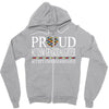 proud autism granddaughter Zipper Hoodie