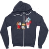 combo meal Zipper Hoodie