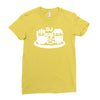 dj scratch men's Ladies Fitted T-Shirt