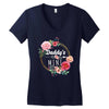 Daddy Is Mini Women's V-Neck T-Shirt