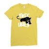 free huey Ladies Fitted T-Shirt
