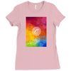 initials c Ladies Fitted T-Shirt