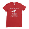 buffalo bill's rubbing lotion Ladies Fitted T-Shirt