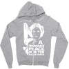 a woman's place is in the resistance Zipper Hoodie
