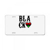 black love License Plate