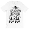 You Cant Scare Me I am Biker Pop Pop T-Shirt