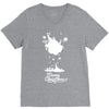 christmas icons with snow V-Neck Tee