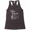 she wants the d black Racerback Tank