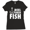 reel legend funn Ladies Fitted T-Shirt