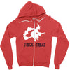 witch halloween fancy Zipper Hoodie