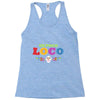 loco coco skul Racerback Tank