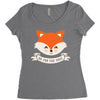 Oh For Fox Sake Women's Triblend Scoop T-shirt
