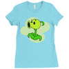 peashooter Ladies Fitted T-Shirt