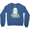scream floral Crewneck Sweatshirt