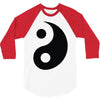 yin yang 3/4 Sleeve Shirt