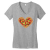pizza lover Women's V-Neck T-Shirt