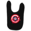 deadpool was here (captain america) Baby Bibs