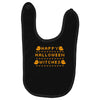 happy halloween witches Baby Bibs