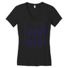 wtf outraged disbelief Women's V-Neck T-Shirt