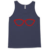 kacamata red Tank Top