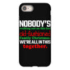 nobody's walking out on this fun old fashioned family christmas we're iPhone 8 Case