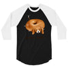 beagle bagel 3/4 Sleeve Shirt