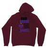 my dad was so brave god made him an angel Unisex Hoodie