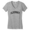 DAVID DOBRIK CLICKBAIT Women's V-Neck T-Shirt