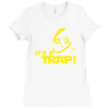 admiral ackbar it's a trap star wars funny cool death star Ladies Fitted T-Shirt