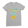 space cat Ladies Fitted T-Shirt