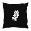 dog or fox Throw Pillow