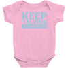keep talking i m diagnosing you Baby Onesie