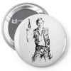han solo Pin-back button