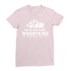 Faith Can Move Mountains Ladies Fitted T-Shirt