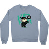mo hawk ninja Crewneck Sweatshirt