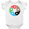 yin yang Baby Onesie