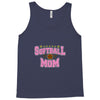 softball mom glitter Tank Top