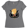 funny black gamming Women's Triblend Scoop T-shirt