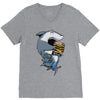shark V-Neck Tee
