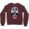 king of mustache Crewneck Sweatshirt