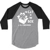 the cat in the box 3/4 Sleeve Shirt